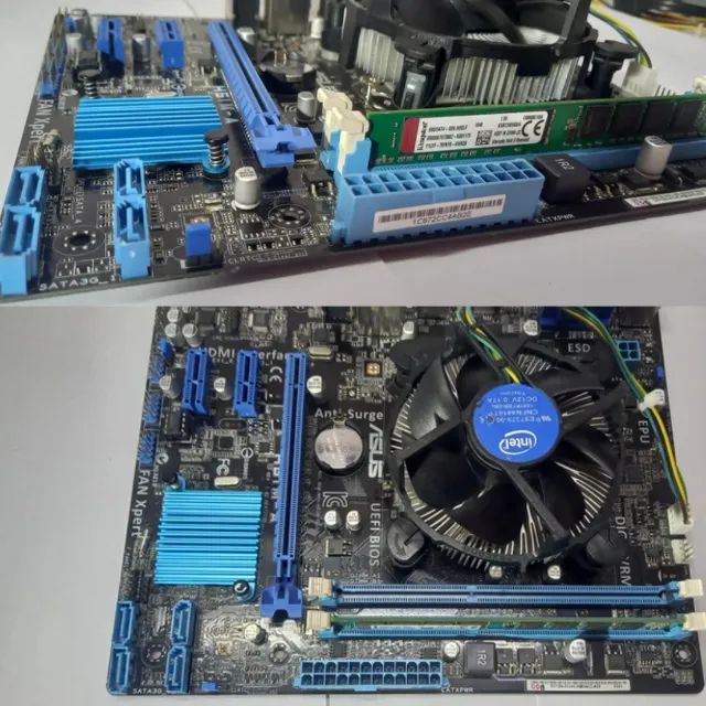 Kit DDR3  Plca Asus e Processador Celeron  - Foto 3