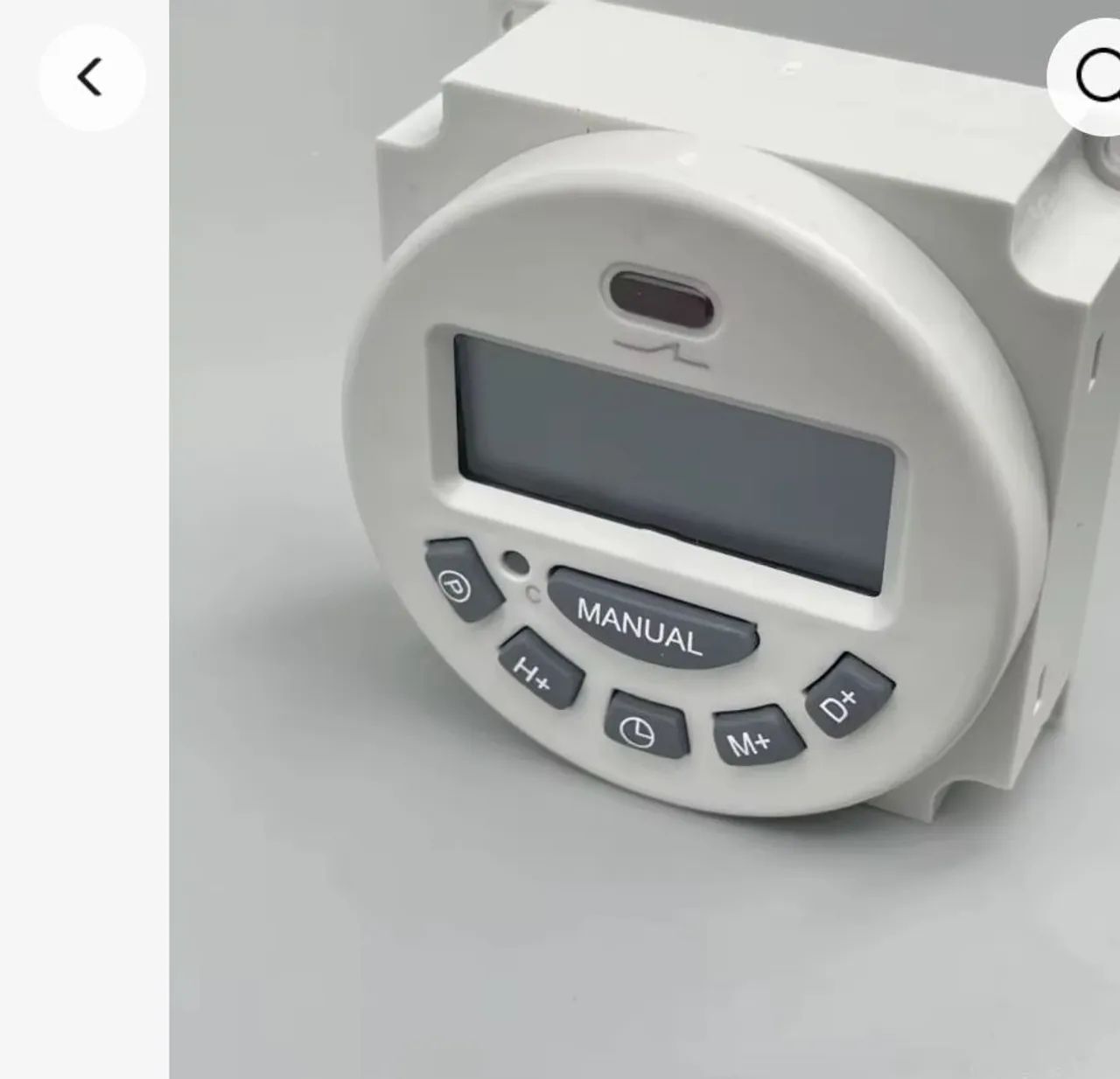 Digital Time Switch LCD, Alta Precisão, Anti-interferência, - Foto 2