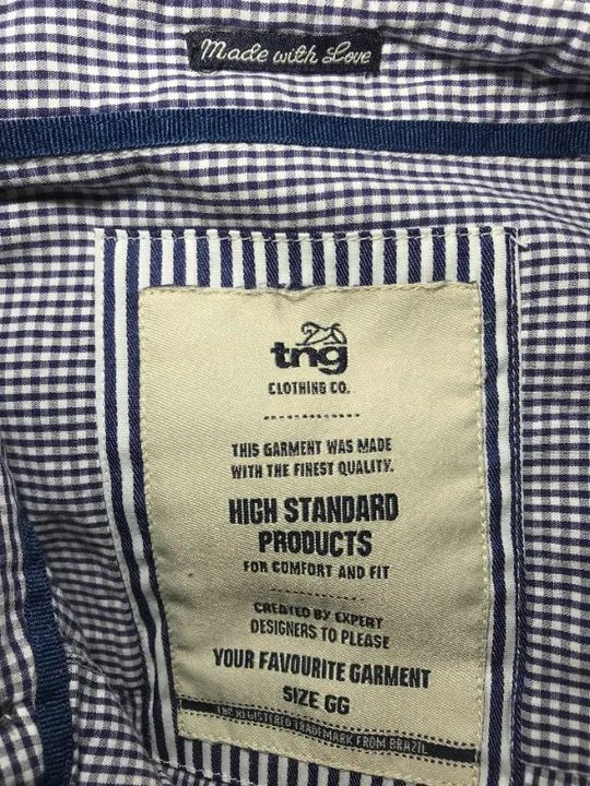 Camisa masculina TNG xadrez tamanho GG - Foto 3
