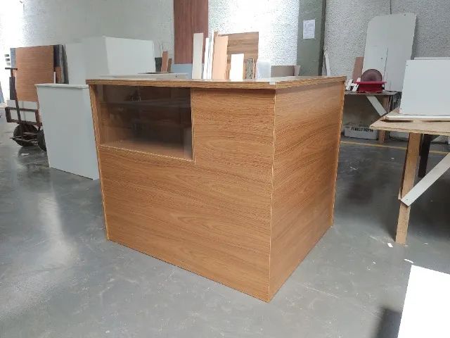 balcão expositor de loja em L   - Foto 2