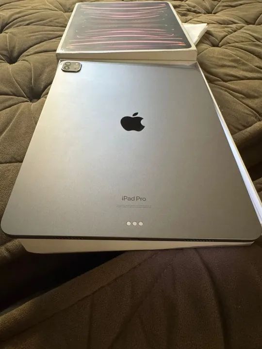 Ipad pro m2 12.9 256gb cinza wifi  - Foto 2