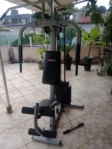 Estação de Musculação 23 Exercícios Life Zone Smart 8000 com o Melhor Preço  é no Zoom