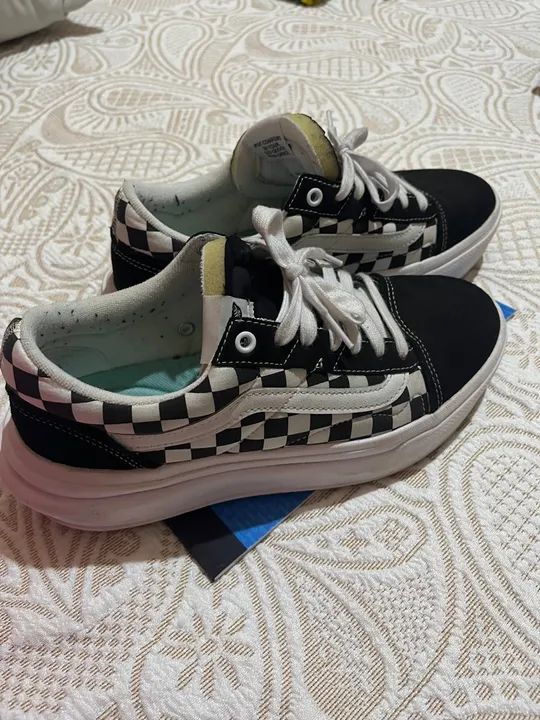 Tênis Vans Old Skool Original TAM. 40 plataforma  - Foto 3