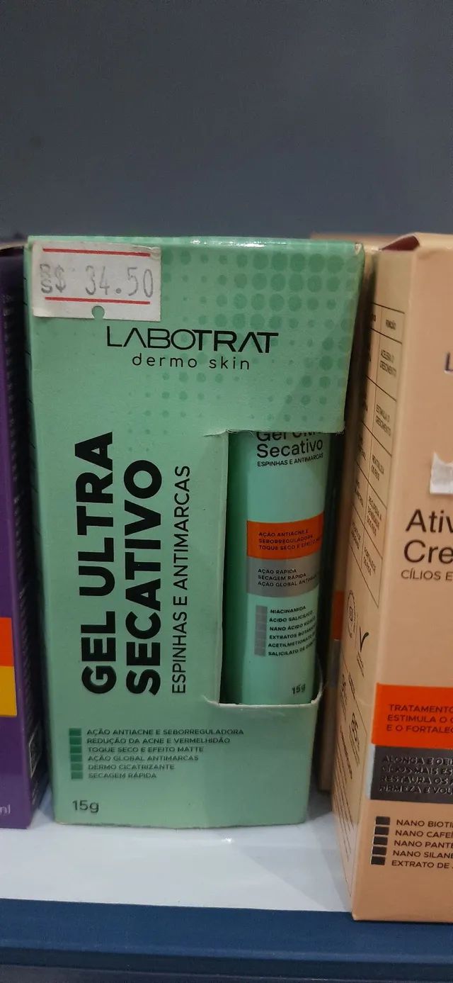 Gel ultra secativo