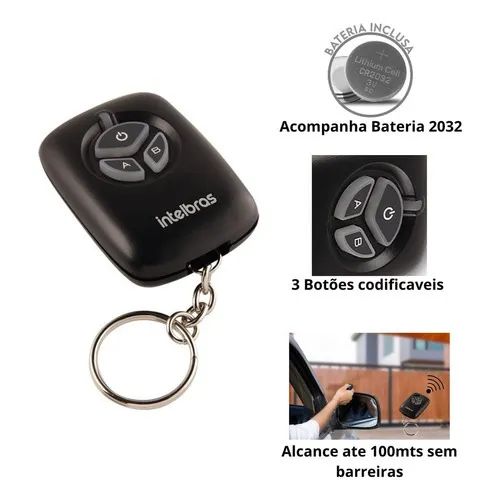 Controle Portao Eletronico 433 Mhz Intelbras Cerca Alarme
