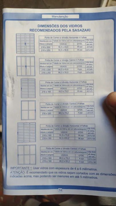 Portão de alumínio 3 folhas, abertura lateral, 2,00 x 2,16 (por fora) Alumifort Sasaki - Foto 4