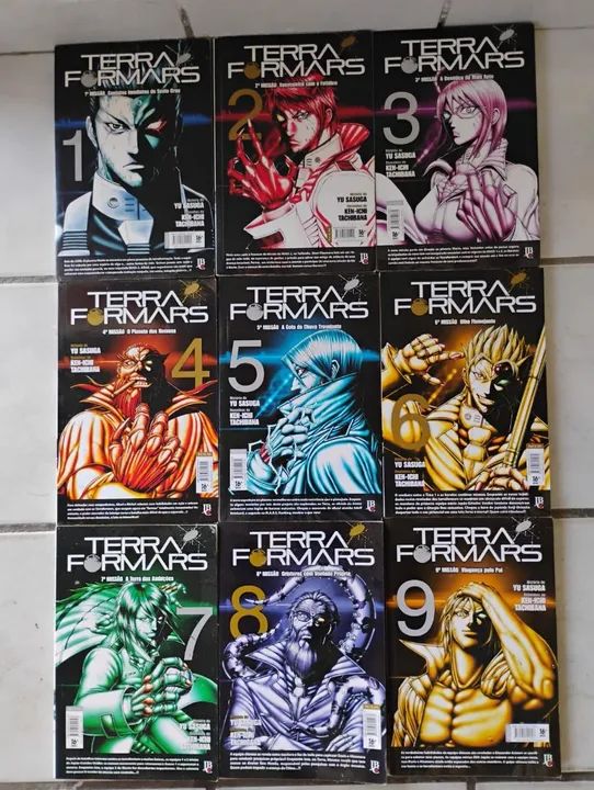 Terra formars volumes 1 a 17  - Foto 3
