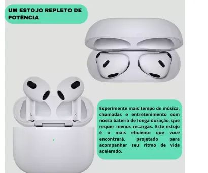 Fone Bluetooth Novo Compatível iPhone - Foto 2