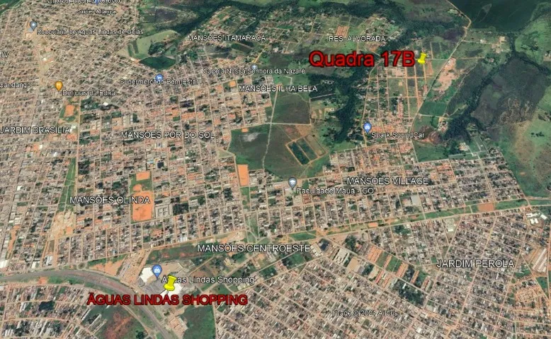 Terrenos de 210m² no Mansões Ilha Bela, em Águas Lindas de Goiás
