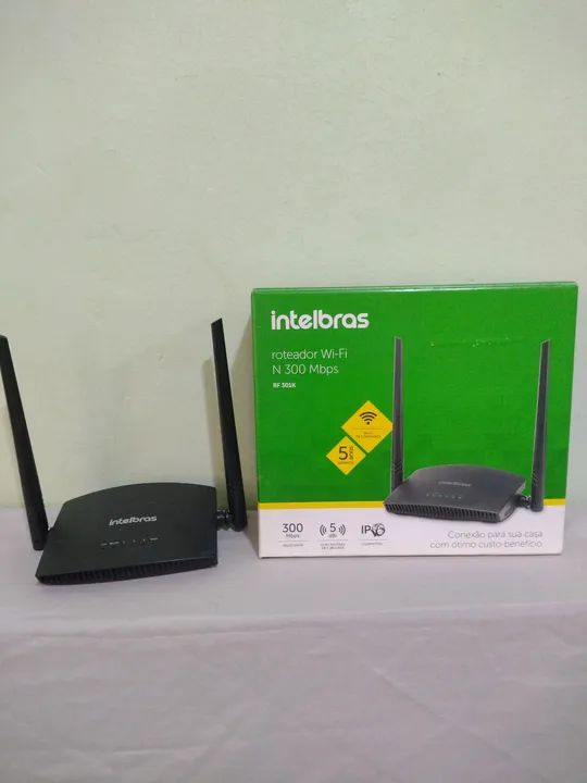 Roteador Wi-Fi Intelbras N 300 Mbps