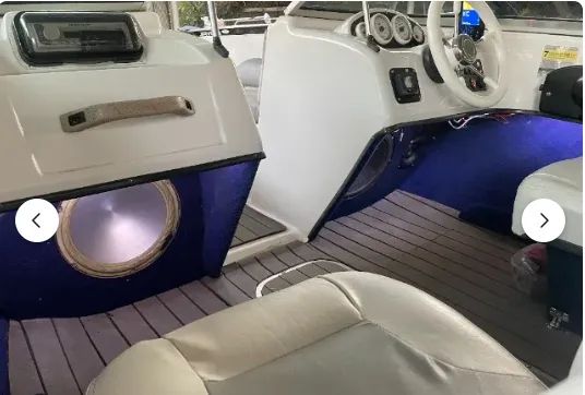 Lancha Sunbird Bayliner 170 - Optimax 115hp - troco por carro ou moto - Foto 8