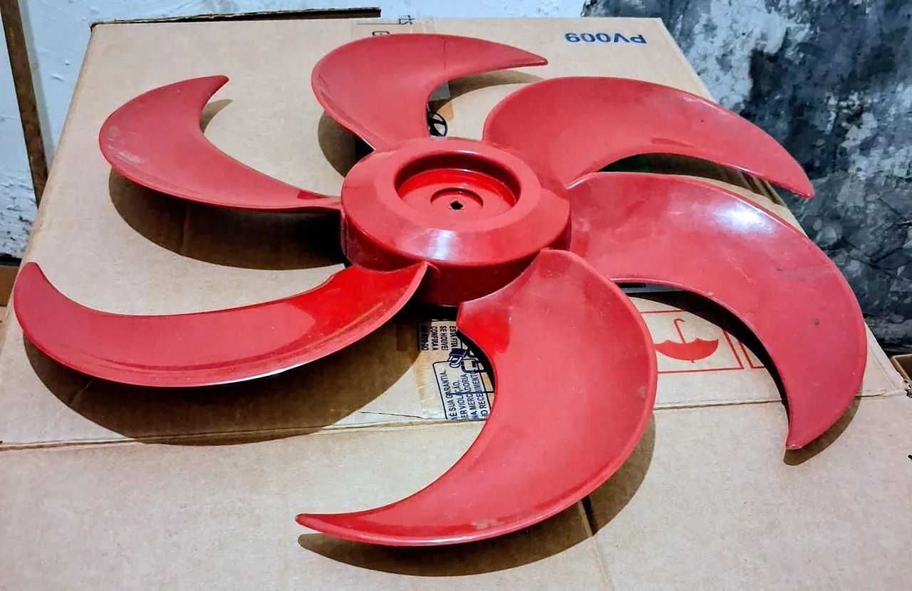 Kit duas grades 1 frontal e 1 traseira e hélice para ventilador 50 cm Polishop  - Foto 5