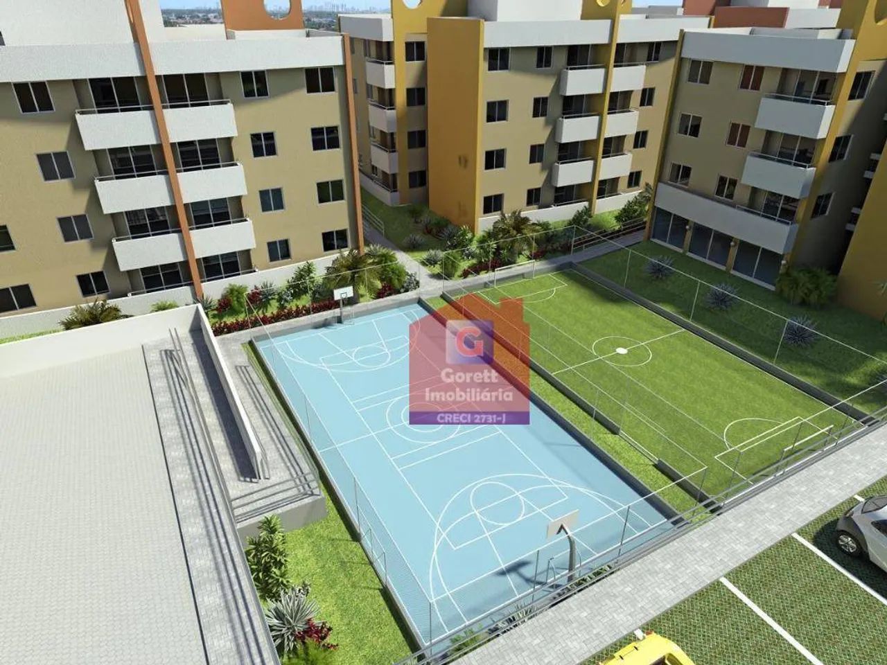 Apartamento com 2 dormitórios à venda, 61 m² - Nova Parnamirim - Parnamirim/RN - AP0351 - Foto 5