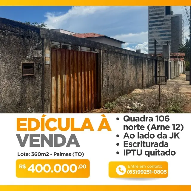 Edícula na 106 norte (Arne 12)