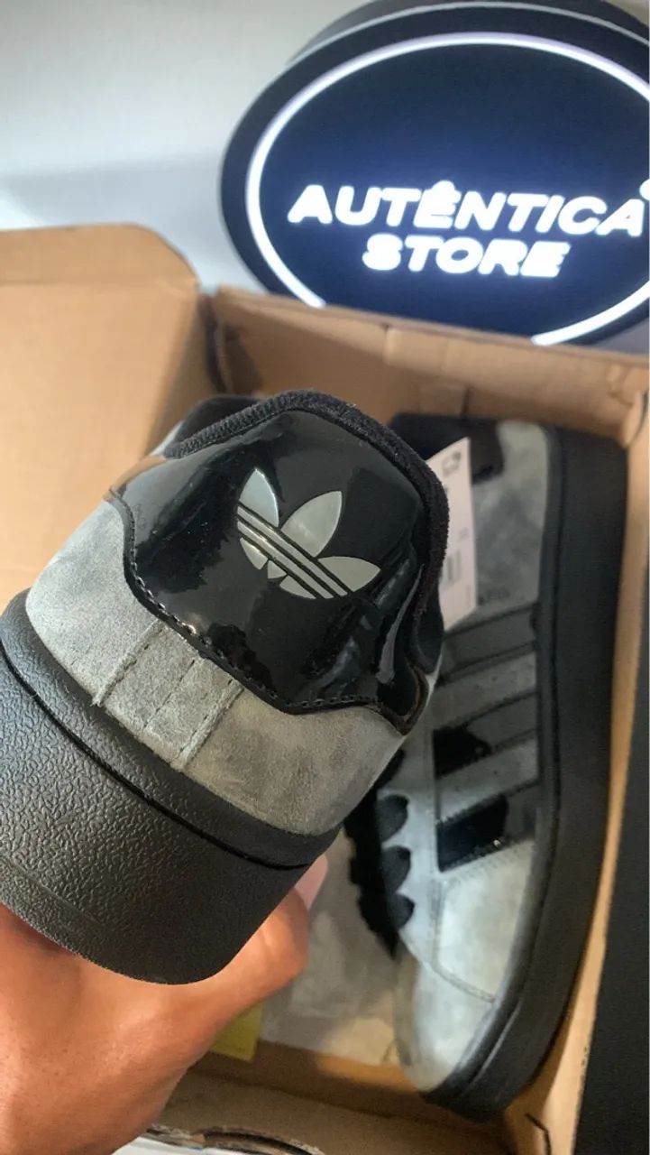 ADIDAS CAMPUS CARBON BLACK - Foto 5