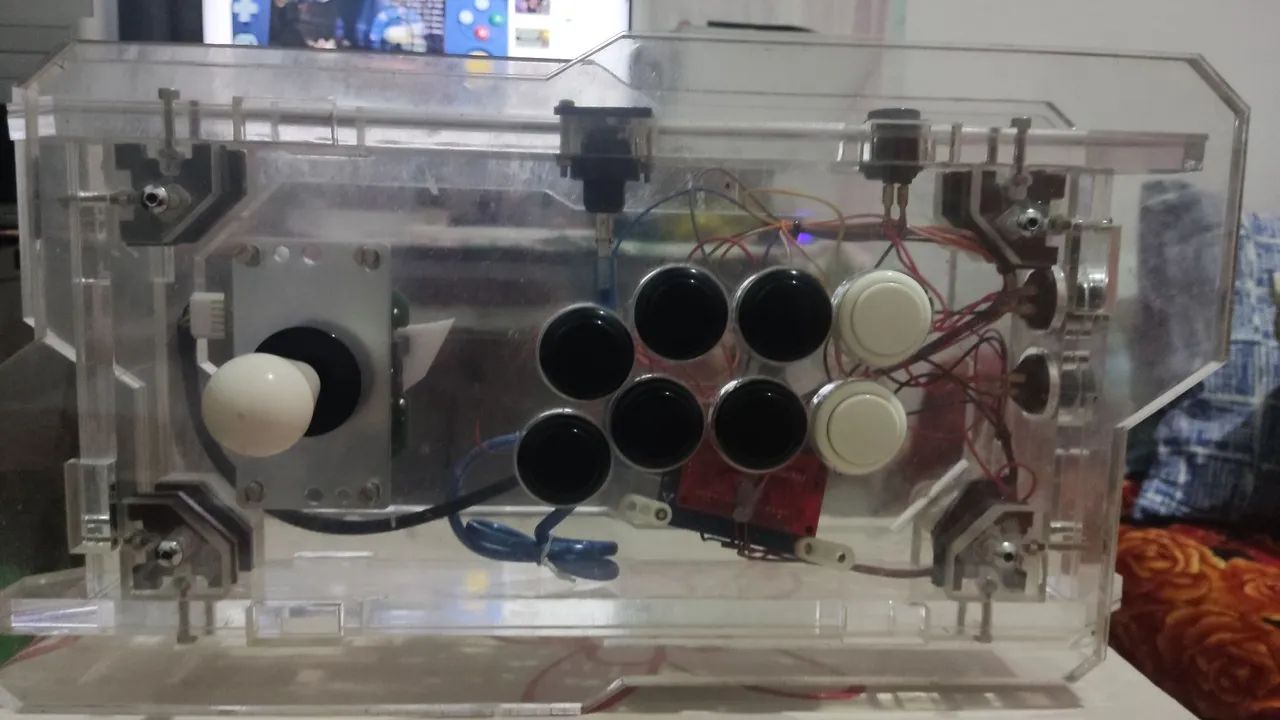 Controle Arcade Acrílico Pc,Ps4 - Foto 2