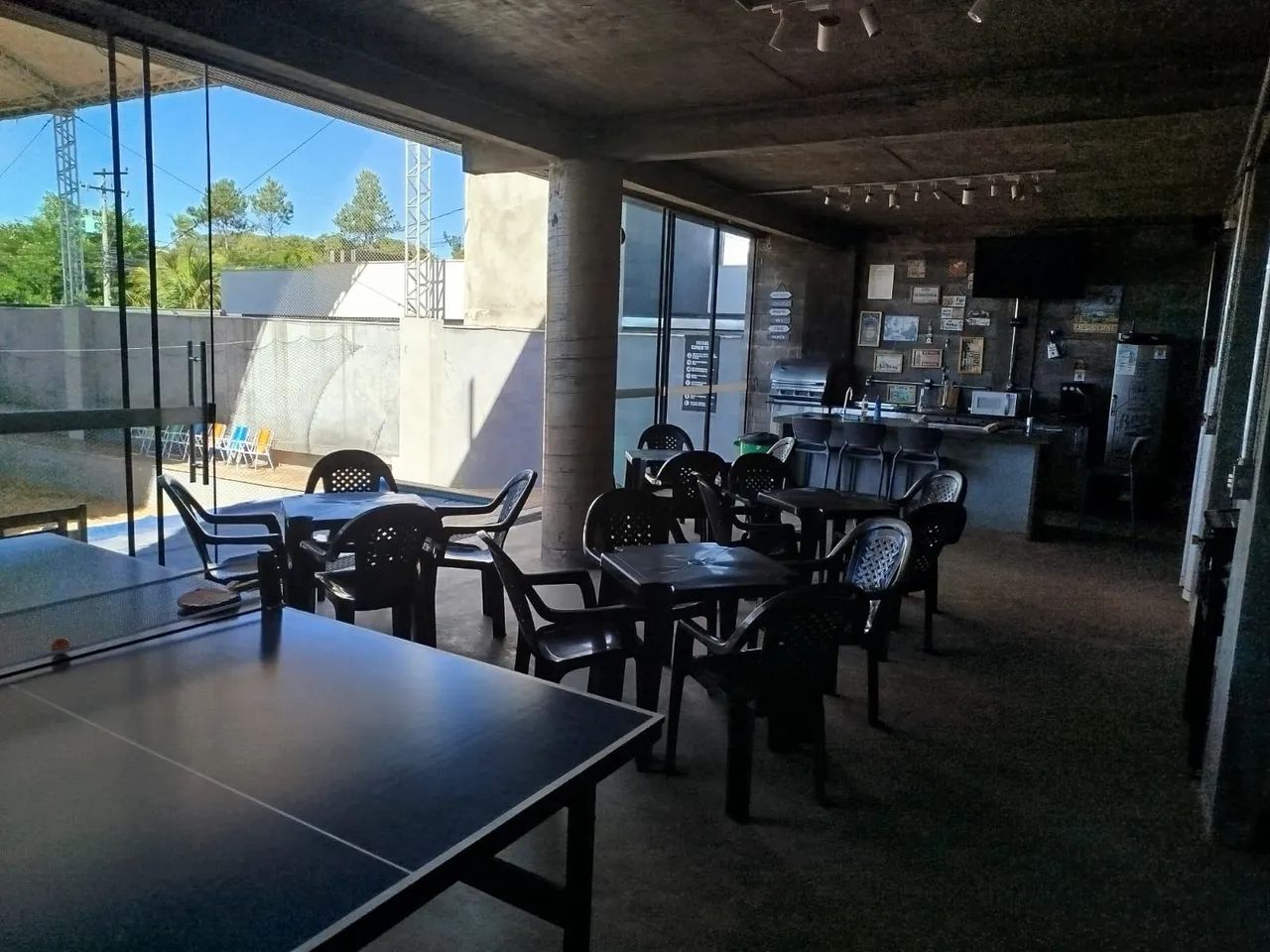 Espaço com área de lazer completo quadra de areia coberta Beach Tennis, Vôlei e Futevôlei  - Foto 12