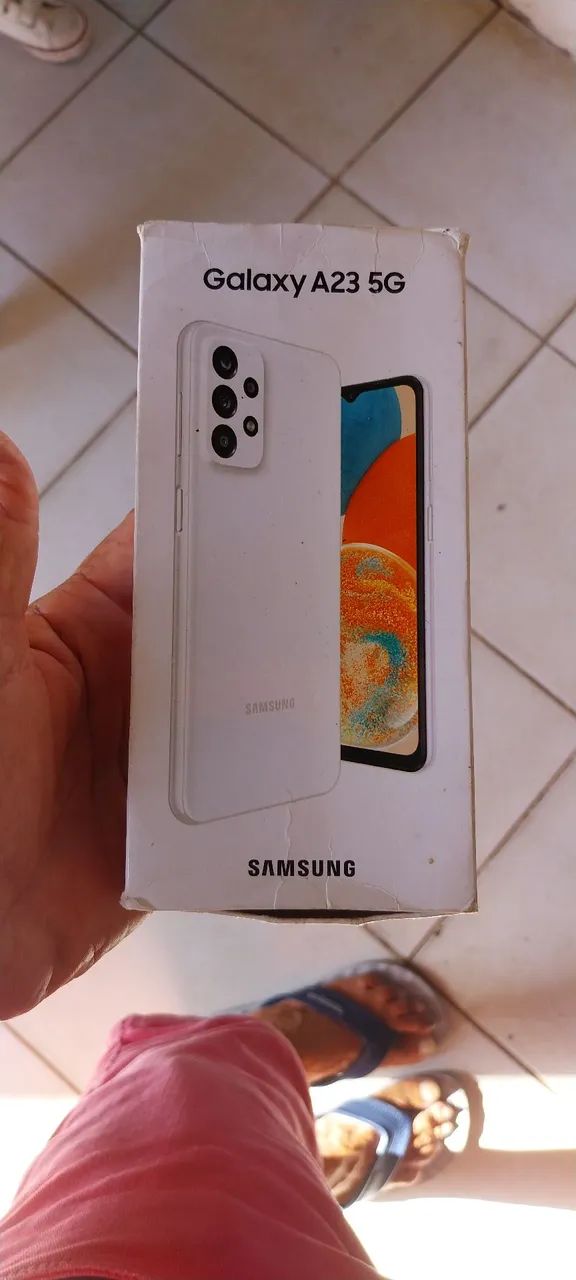 Vendo Samsung A23/5G muito novo estado de zero também recebo cartão  - Foto 2