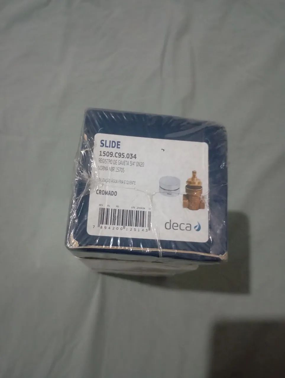 Registro de gaveta 3/4 slide Deca REF - 1509.c95.034
