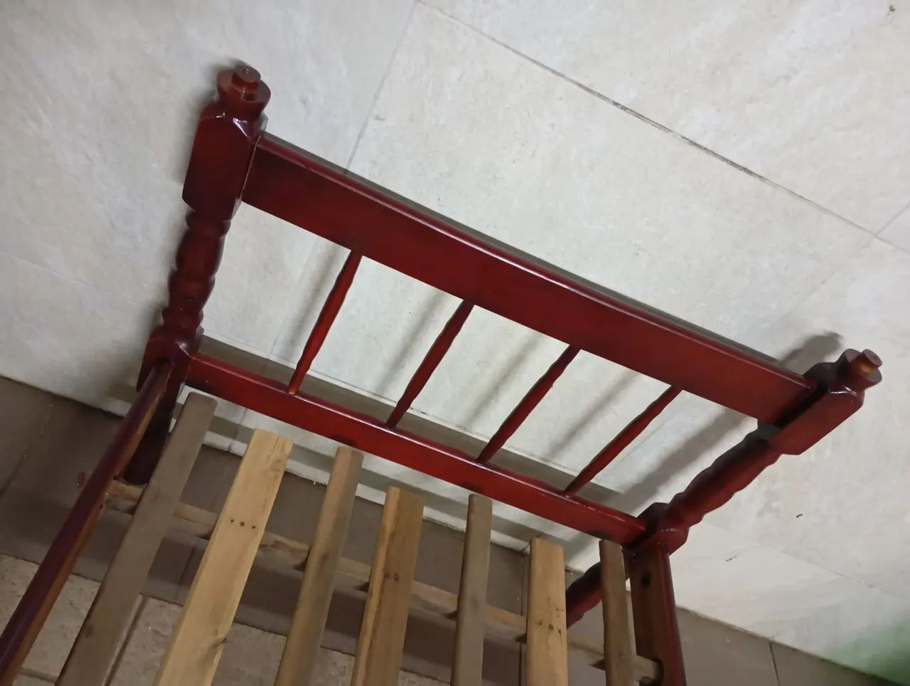 Cama de madeira maciça solteiro  - Foto 2