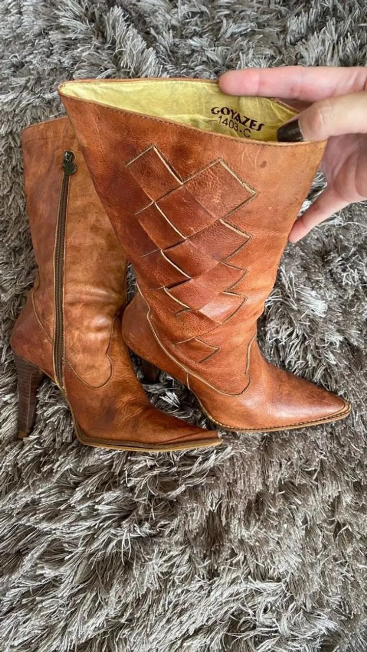 Bota de couro legítimo  - Foto 2