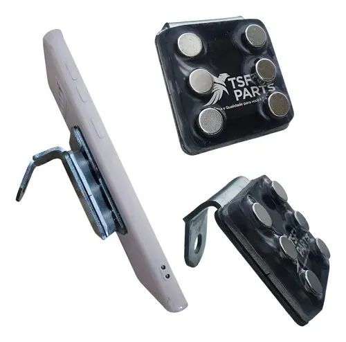 Suporte de moto para celular magnético imã 