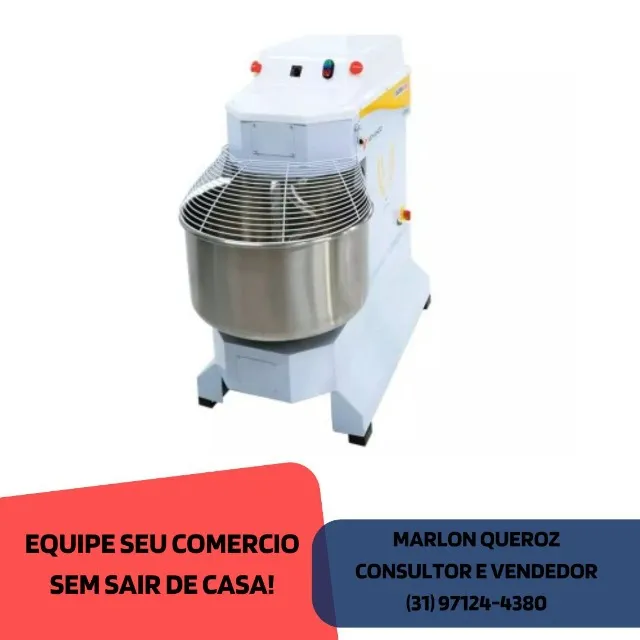 Amassadeira Espiral 25KG Venâncio Monofásica Nova