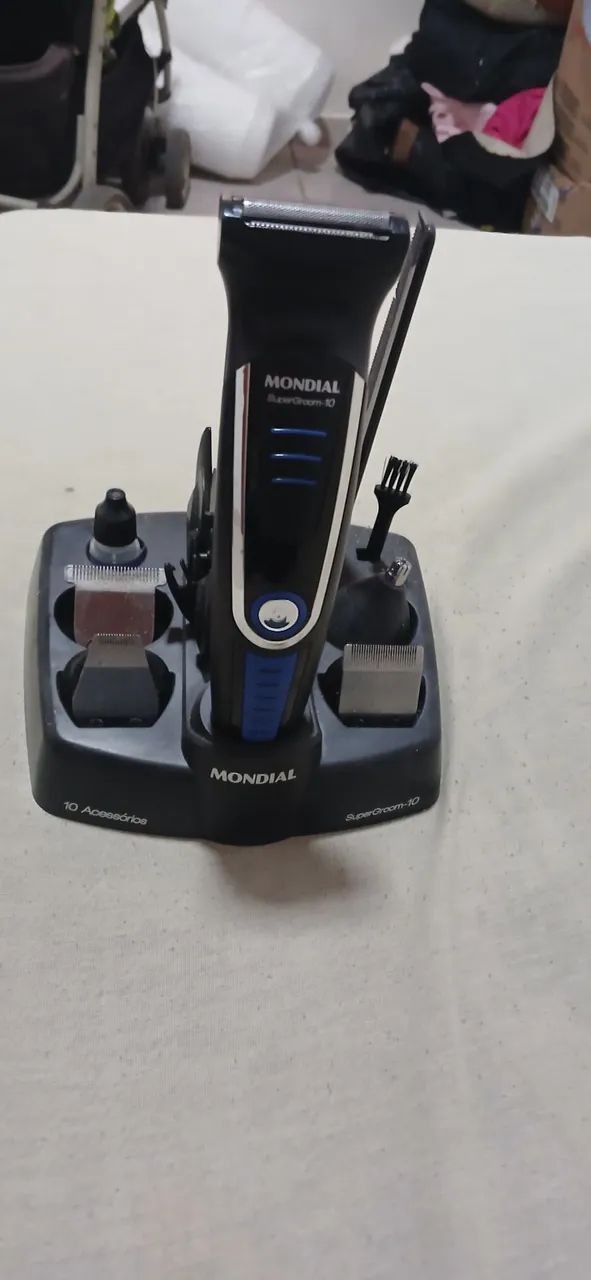 Aparador de Pelos Mondial SuperGroom-10 com 10 Acessórios - Foto 4