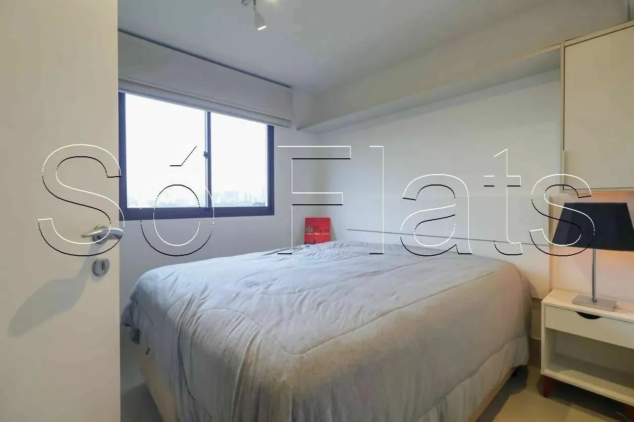 Flat na Vila Olímpia Fora do Pool para Investimento e Moradia - Foto 9