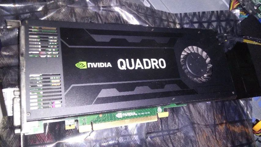 Placa de vídeo nVidia Quadro K4200 - Placas de Vídeo