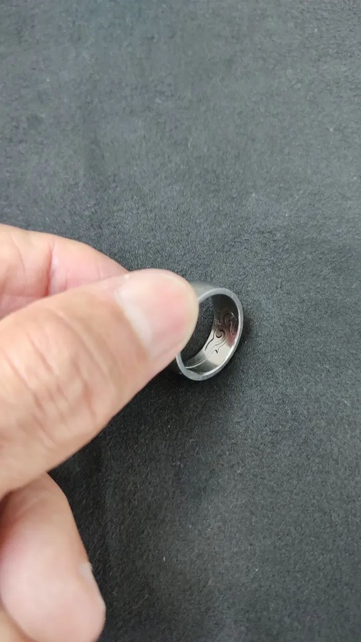 Anel feminino em aço inox nº18 - Foto 4