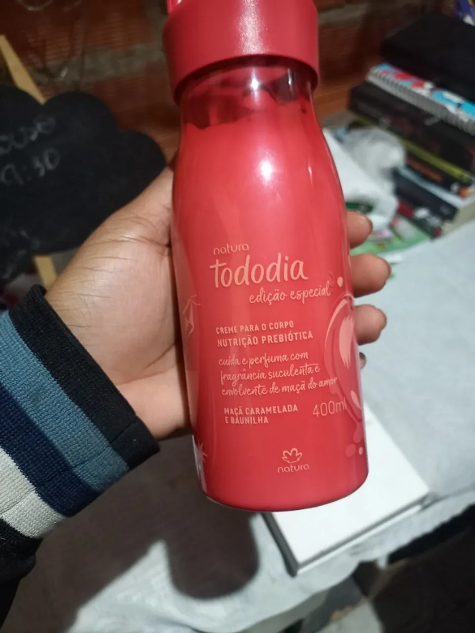 Creme hidratante natura (novo sem uso)