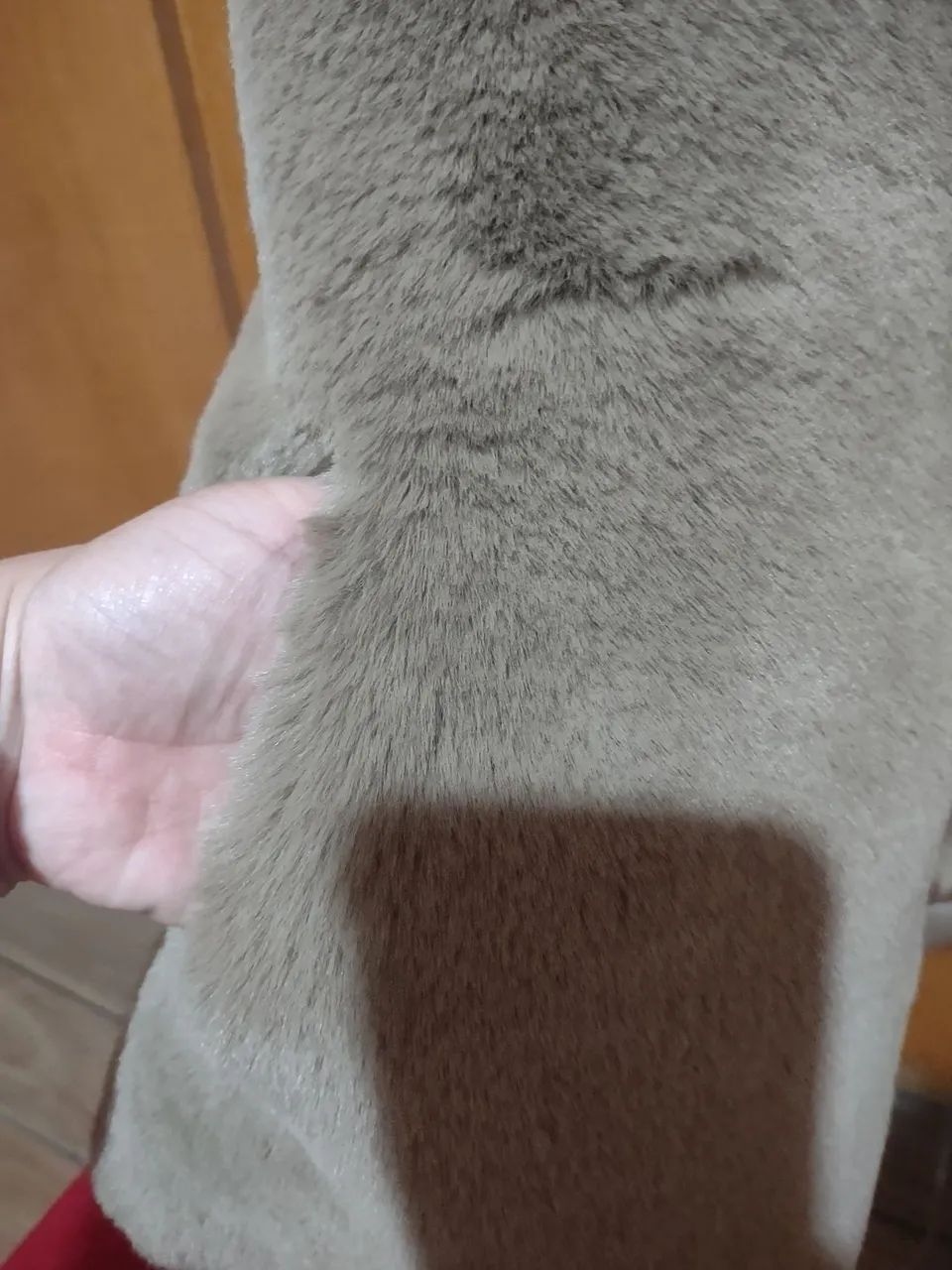 Colete de pelo, com bolso, G - Foto 3