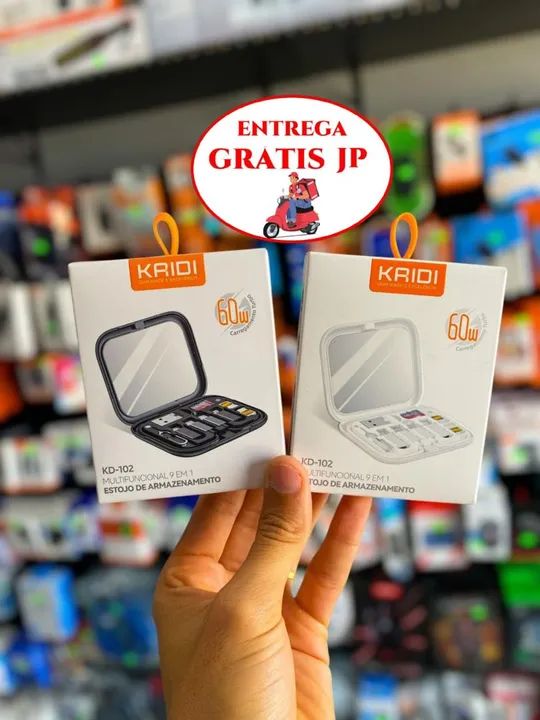 KIT DE ADAPTADORES MULTIFUNCIONAL 9 EM 1 KAIDI KD-102