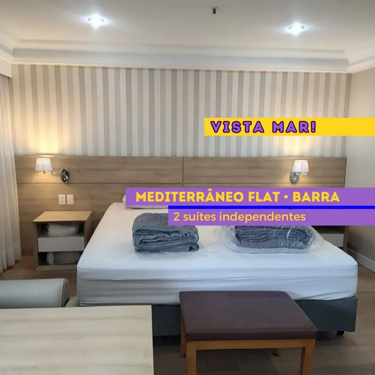 Flats Barra da Tijuca compre 2 pelo preço de 1