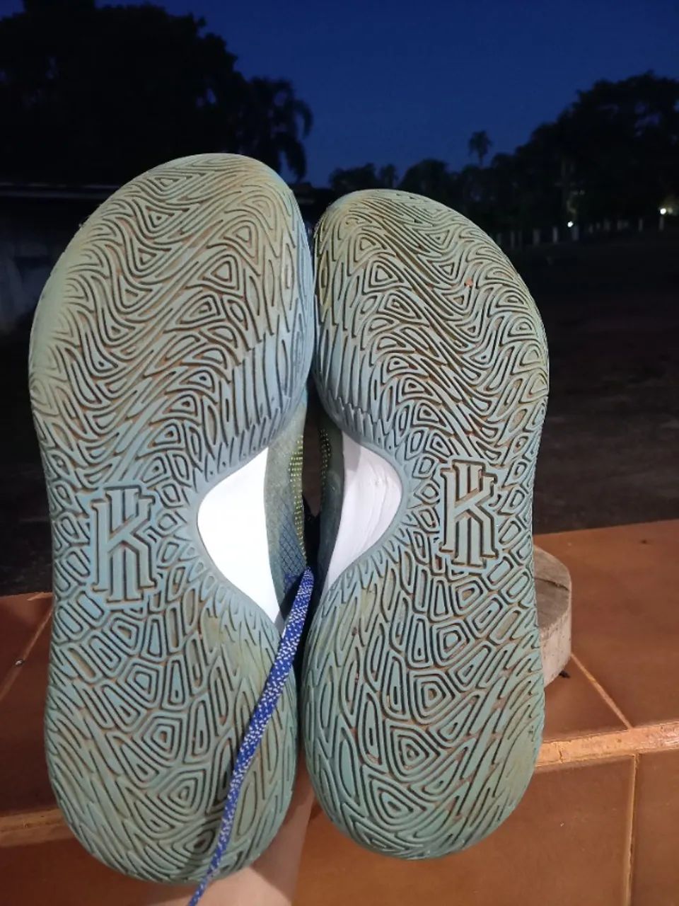 Tênis Nike Kyrie Flytrap 5 Ocean Cube n.41 (Cidade Inhumas) - Foto 4
