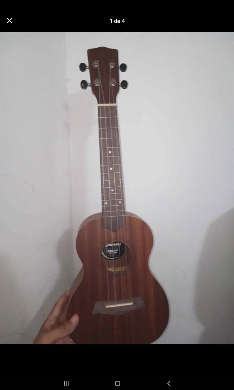 Ukulele Acústico Concert - Ótimo estado