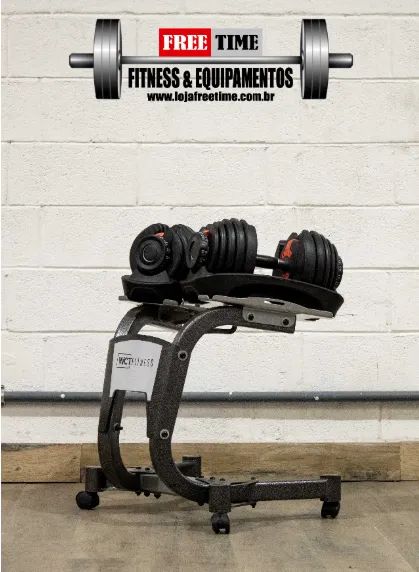 Halter regulavel 2 a 24 kg - par com suporte