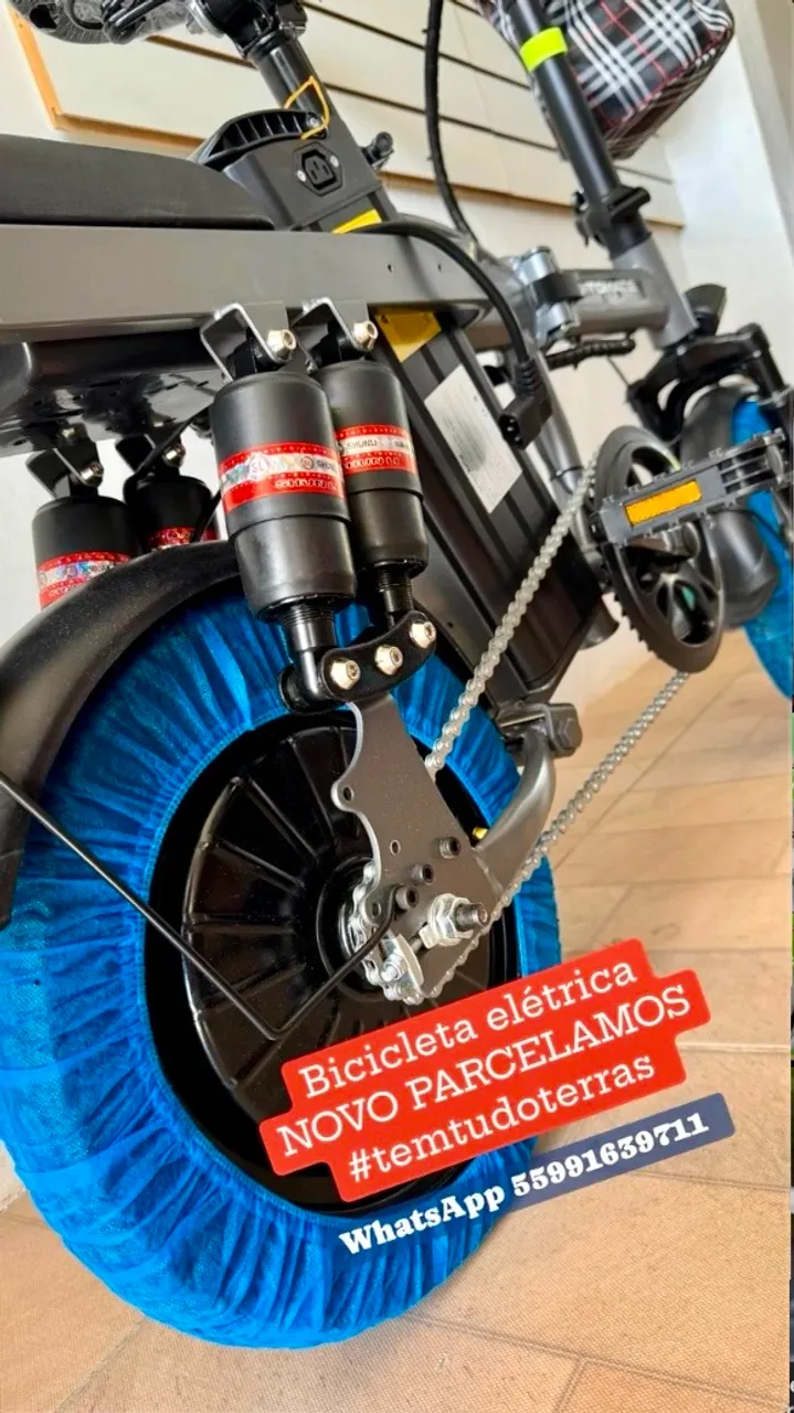 Bicicleta Elétrica NOVO PARCELAMOS #temtudoterras