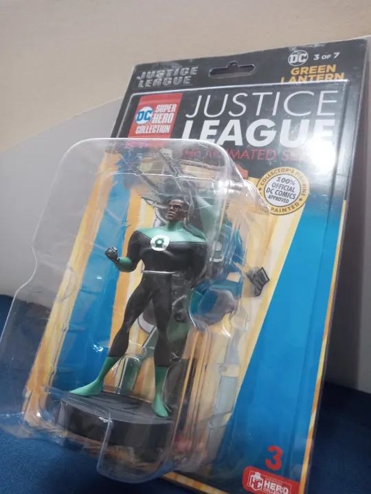Lanterna Verde Eaglemoss Liga da Justiça Animada - Foto 2