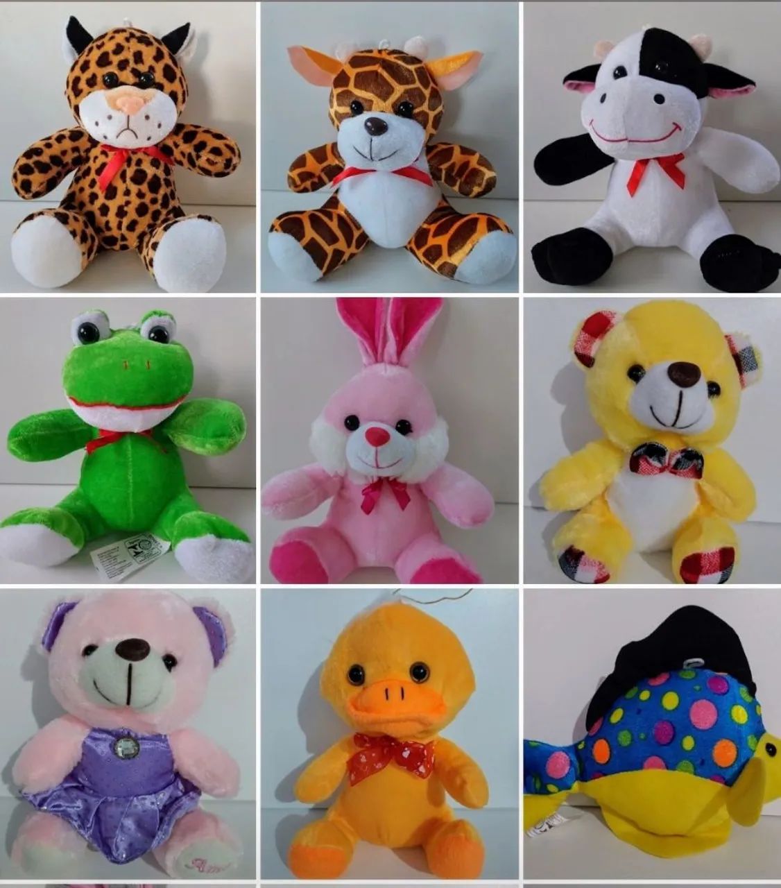 PELÚCIAS NA PROMOÇÃO 