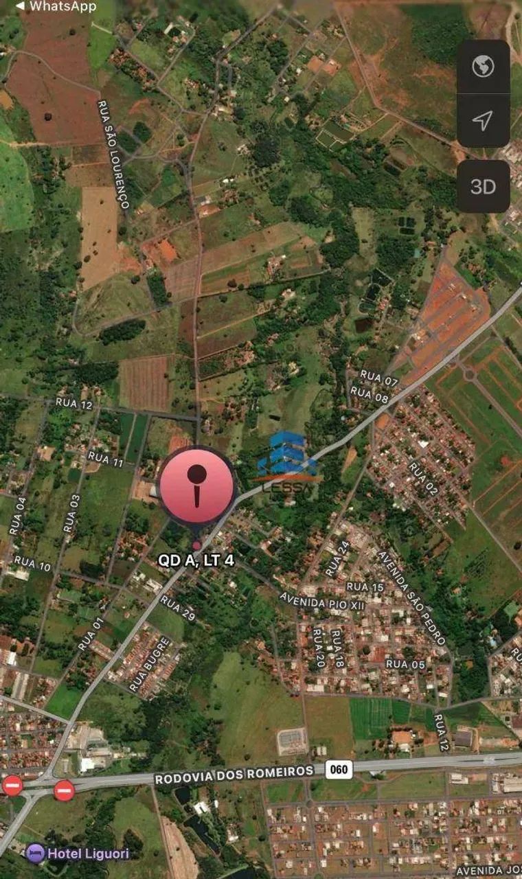 Área de 3.030m² em Trindade - Go (Na GO-469)