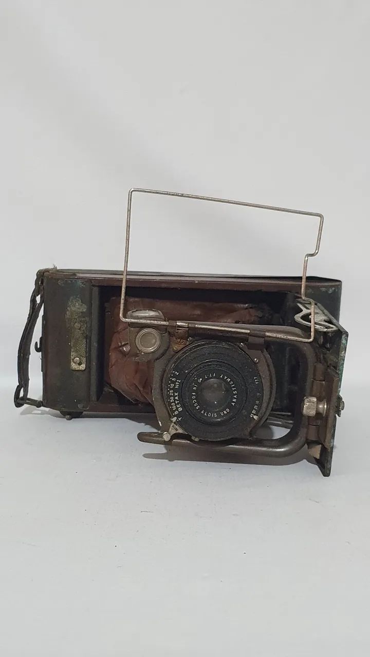 Máquina fotográfica Ensign Carbine n°12 anos 30 leia descrição 