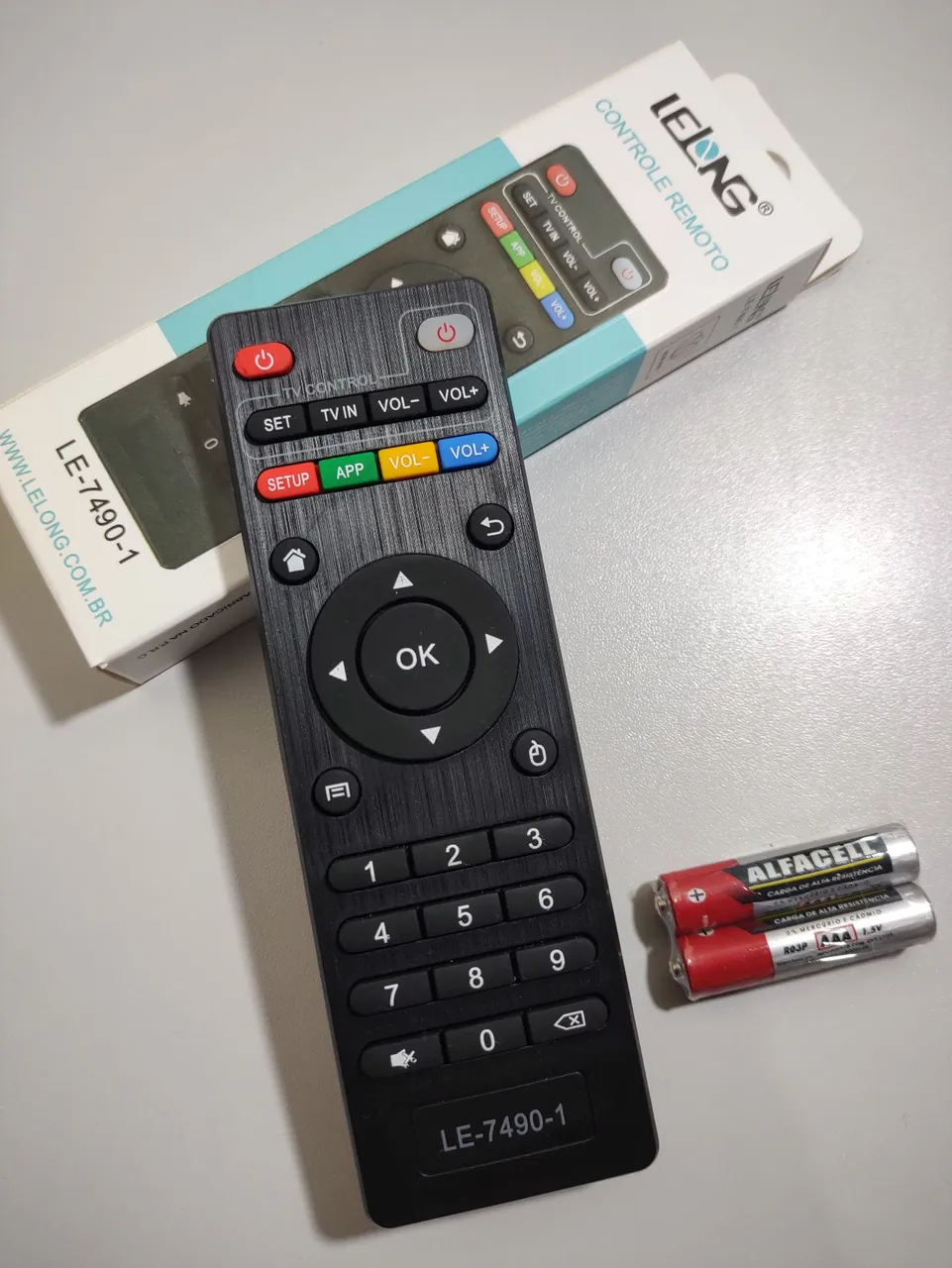 Controle Remoto Lelong Smartv LE-7490-1