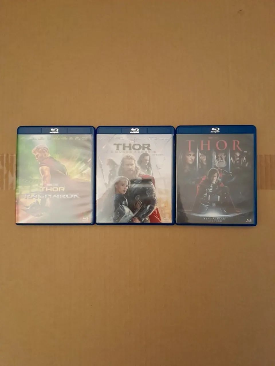 Coleção Thor - Universo Marvel - 03 Filmes - Blu-ray Original
