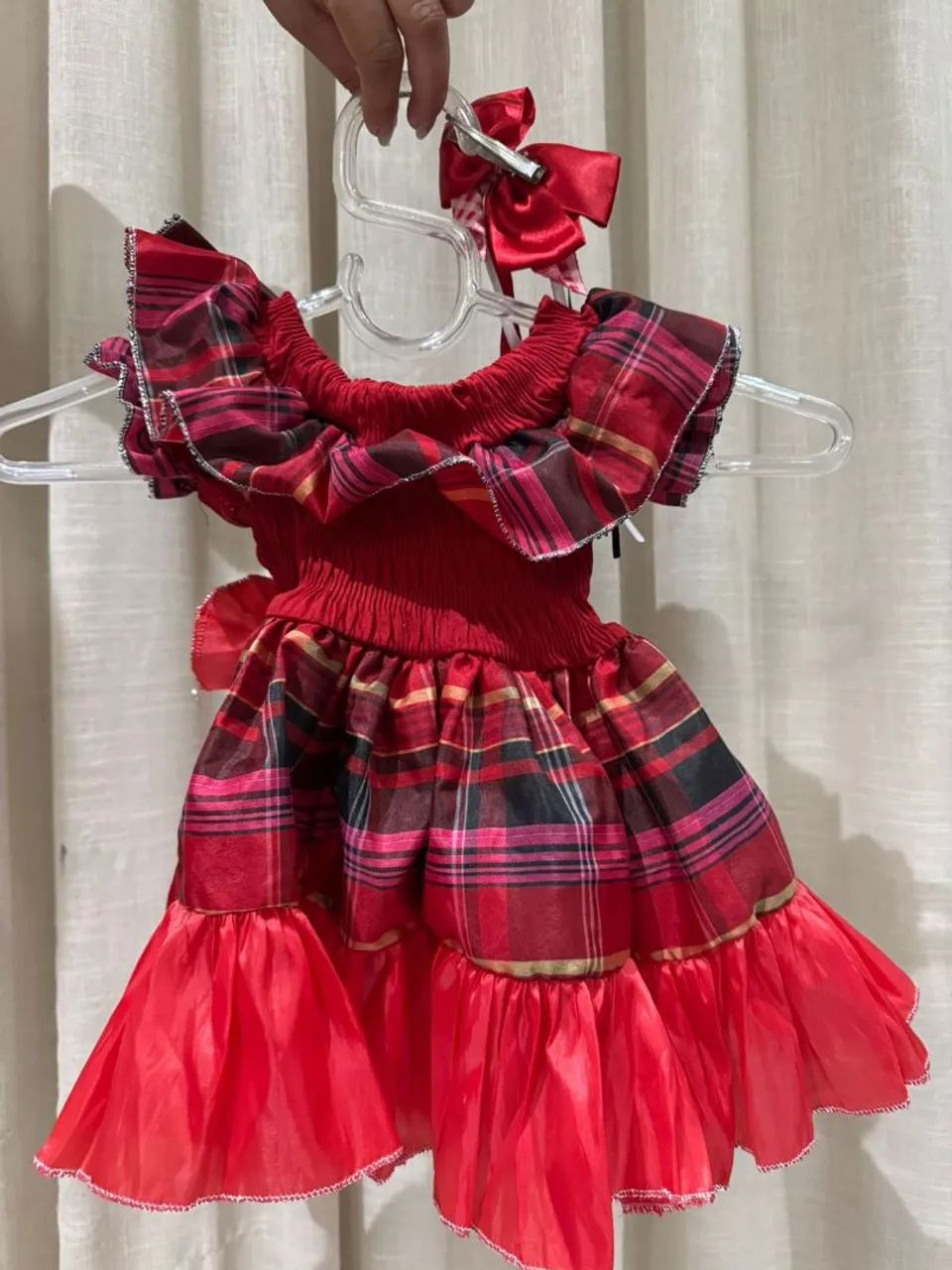 Vestidos juninos usados apenas 1 vez - Foto 5