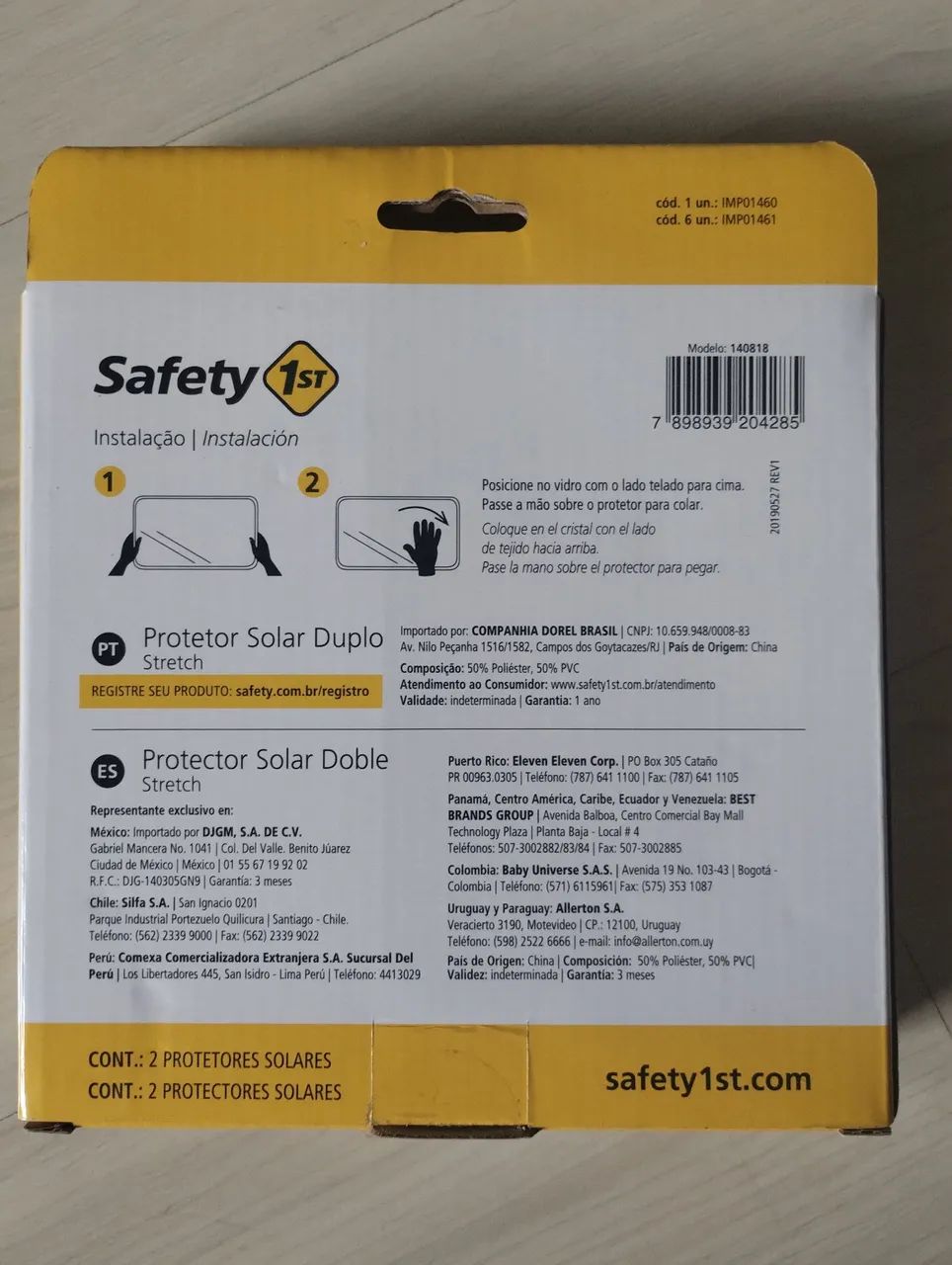 Protetor Solar Duplo, da marca Safety 1st, com proteção UV50 - Foto 2