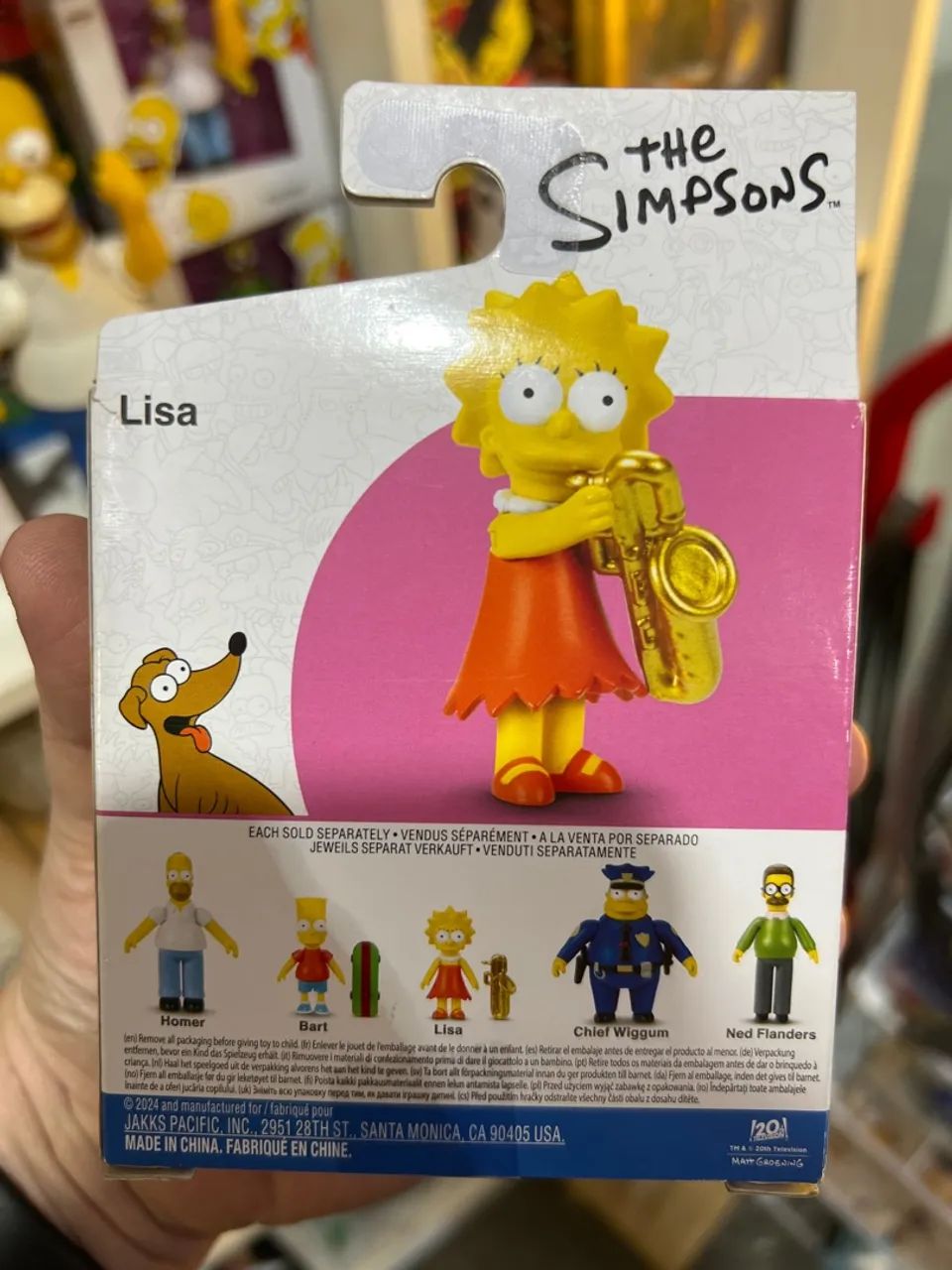 Action Figure Lisa Simpson Jakks Pacific - Foto 2