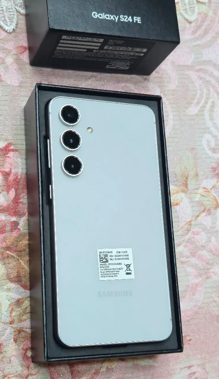 Samsung s24 FE 128 GB Novo na caixa