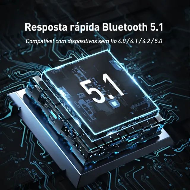 Adaptador Bluetooth Baseus 5.1 usb para Pc - Foto 3
